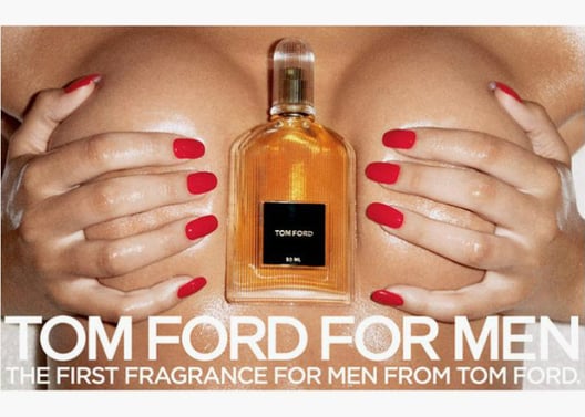 Tom Ford Fragrance Boobs blog