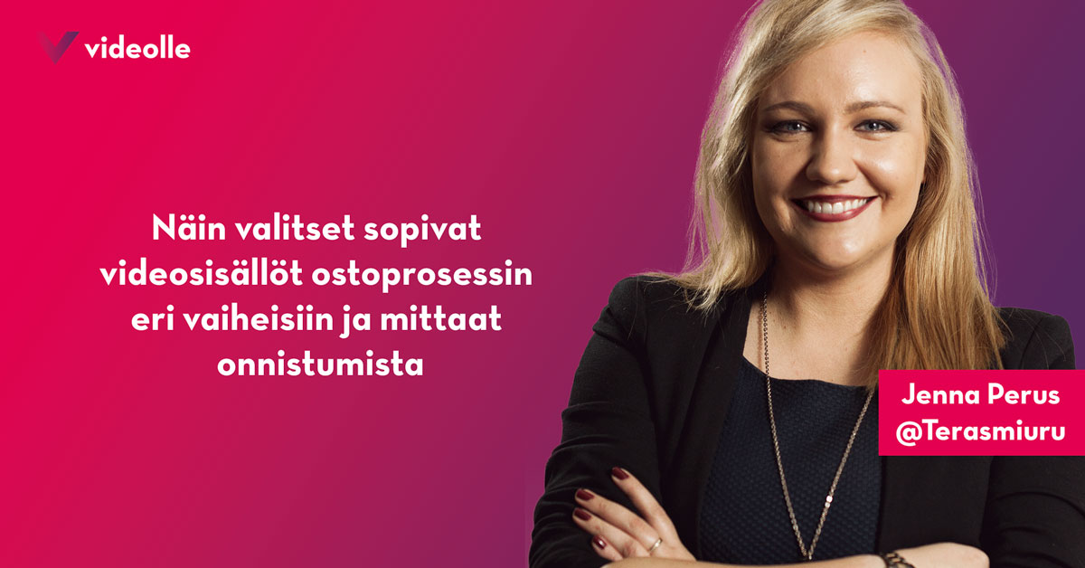 Näin valitset sopivat videosisällöt ostoprosessin eri vaiheisiin ja mittaat onnistumista